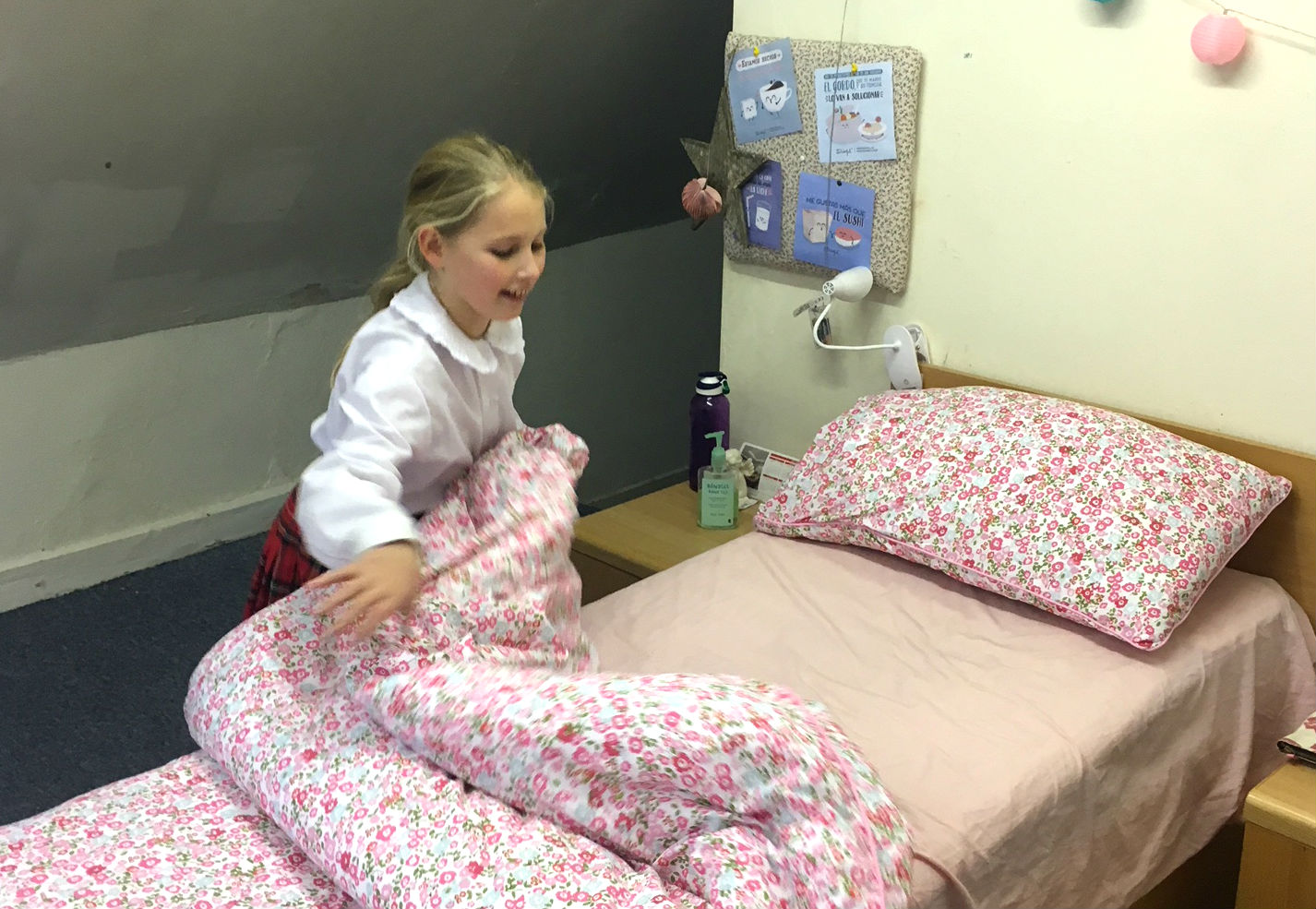 The importance of making your bed! Hatherop Castle Prep School and Nursery