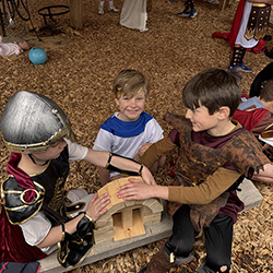 Prep 3 Step Back in Time During Roman Workshop Adventure