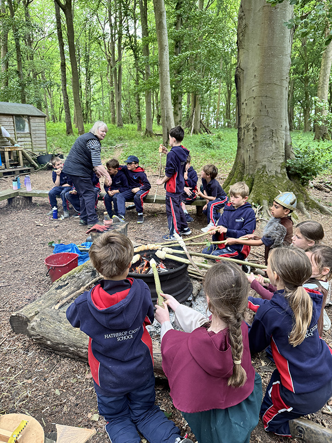 Prep 4 Viking Forest School Adventure at Macaroni Woods